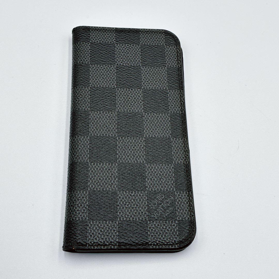 極美品⭐️ルイヴィトン　iPhoneケース　7 / 8 / SE ダミエ　ブラック