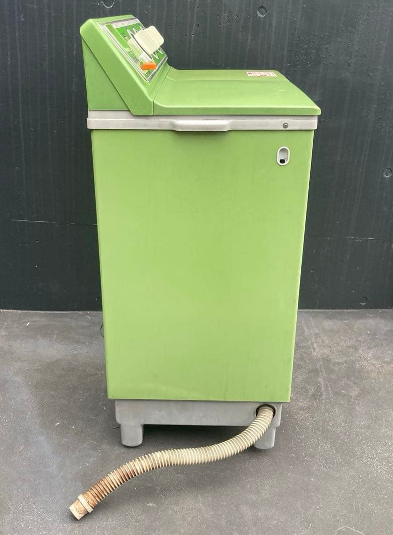 三菱　二層式洗濯機　千曲　CW-621G　緑　グリーン　動作確認済み　昭和レトロ