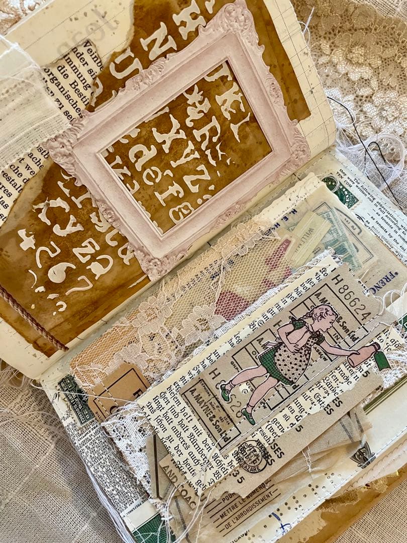 junk journal no.2 ジャンクジャーナル雑記帳