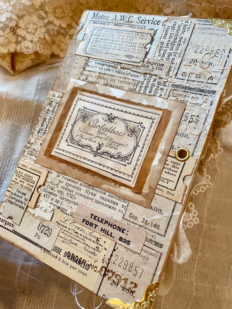 junk journal no.2 ジャンクジャーナル雑記帳