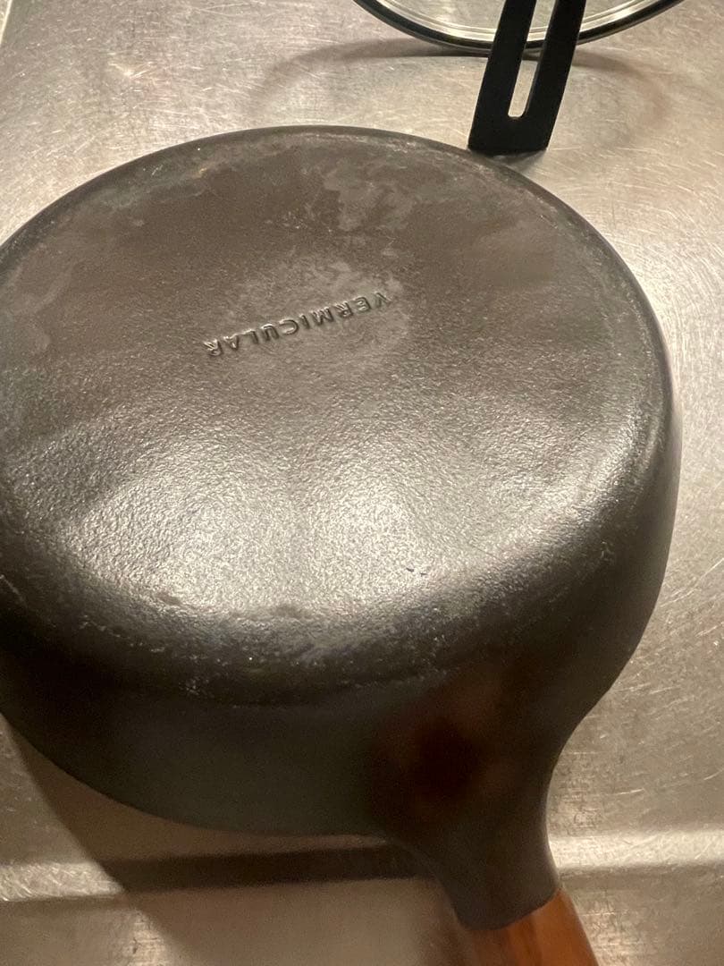 バーミキュラ　フライパン 24cm 深型　ウォールナット　蓋付