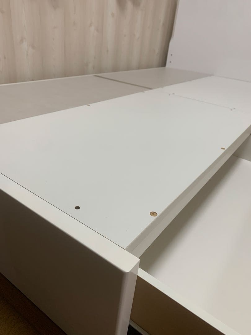 ✨極美品✨NITORIニトリ　メリッサ3 シングルベッドフレーム　収納付き