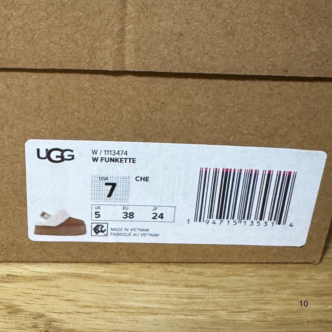 新品 未使用 UGG ファンケット 24cm サンダル