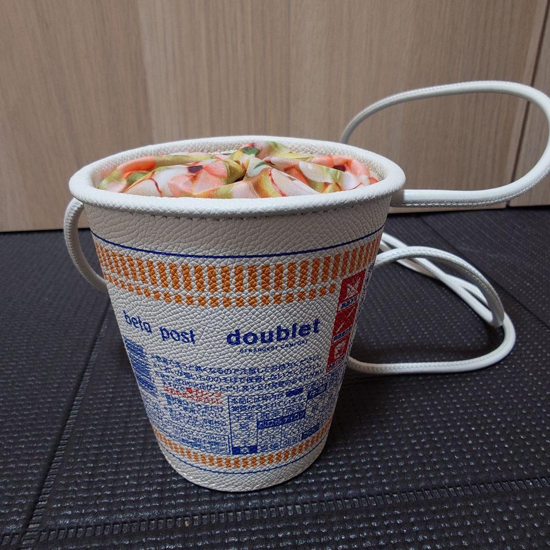 激レア doublet カップヌードル ベータポスト ショルダーバッグ