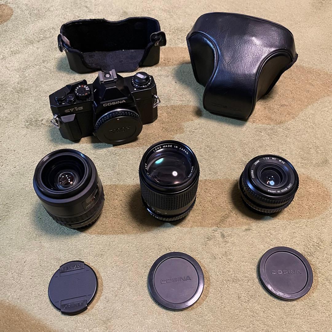 COSINA CT1G レンズ3本セット
