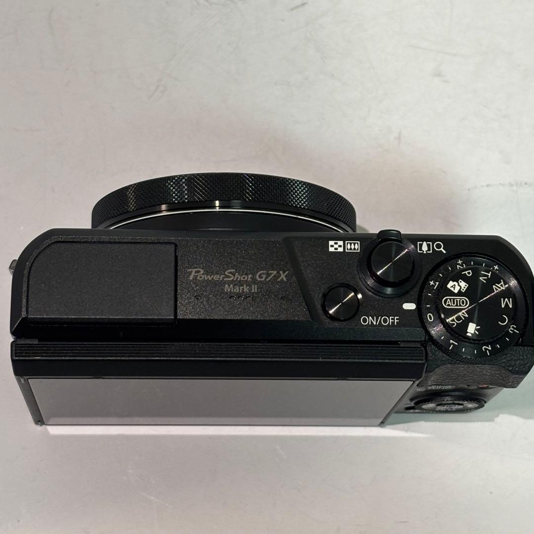 美品 Canon PowerShot G7X Mark II ブラック