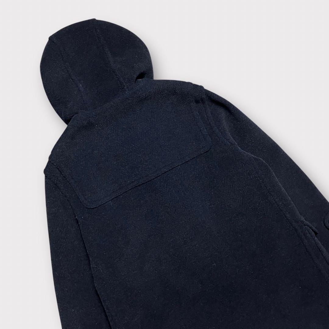 【ムーアブルック✨ヘリンボーン】トゥモローランド ダッフルコート ネイビー