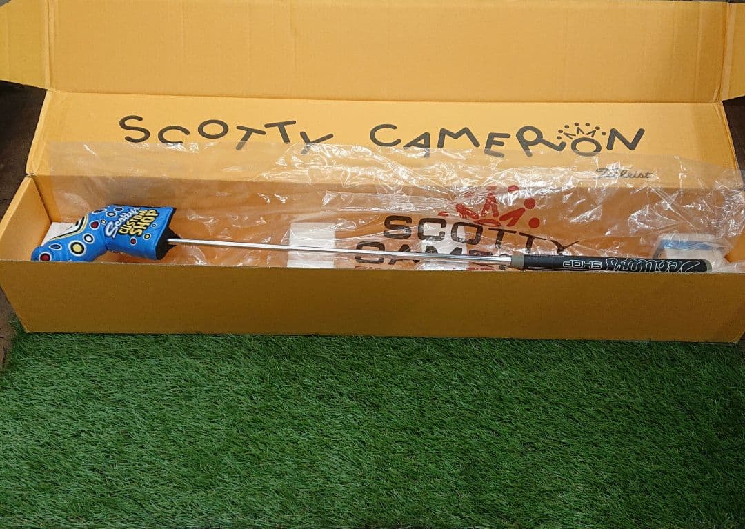 希少カスタム パター ジャックポットジョニー レフティ 左