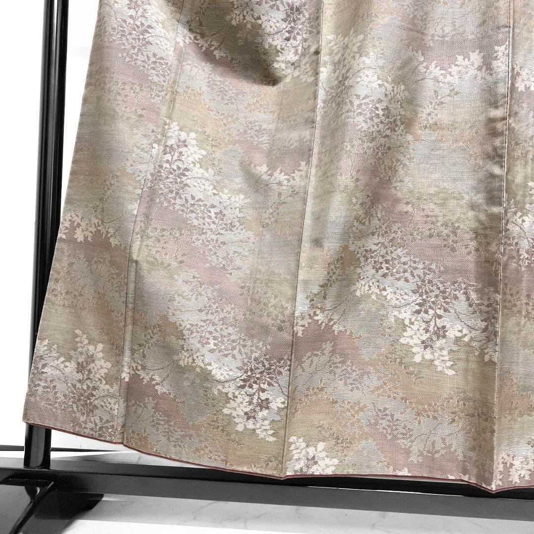 都喜ヱ門　本場大島紬　小紋　草木づくし　木々模様　リーフ模様　着物　016b p