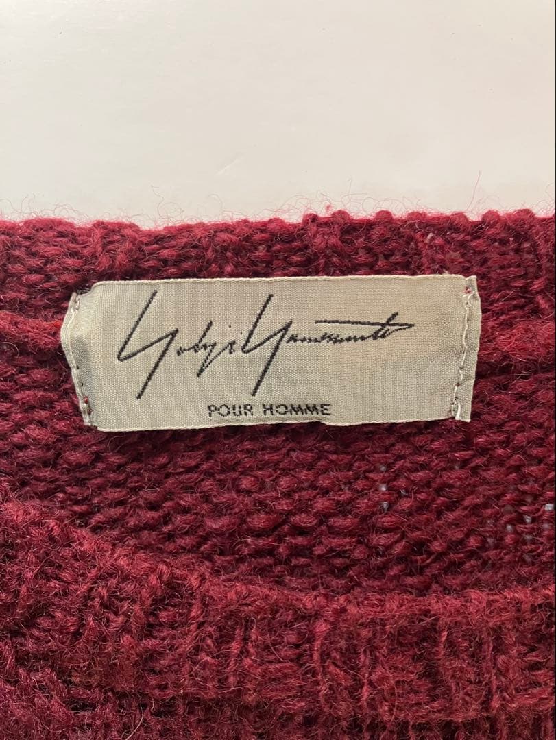 Yohji Yamamoto POUR HOMME スノーフレーク セーター