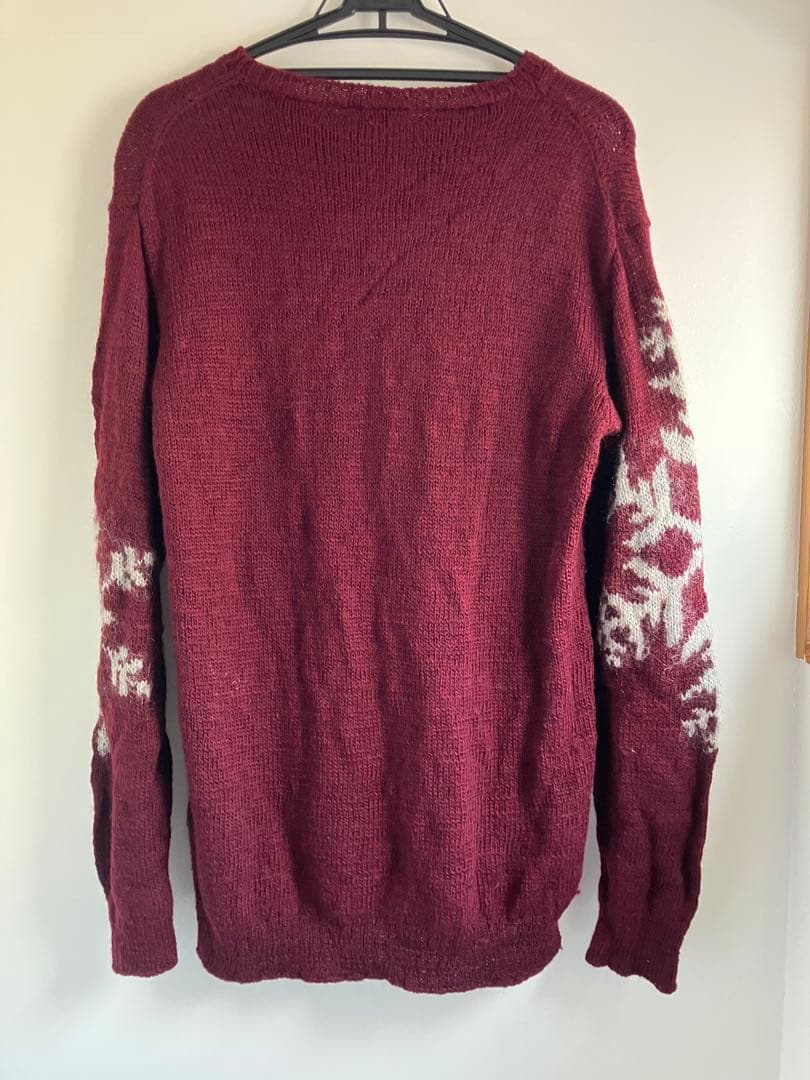 Yohji Yamamoto POUR HOMME スノーフレーク セーター