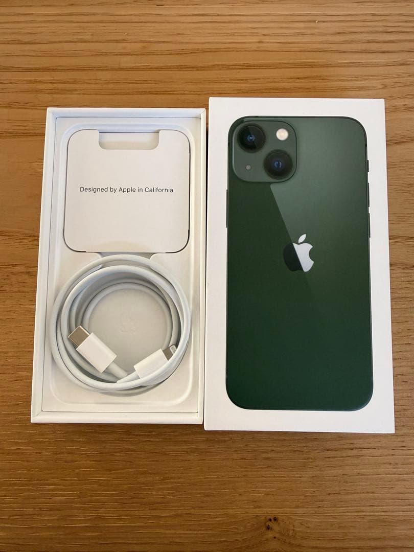 【特典付・希少色】iPhone 13 miniグリーン 128GB SIMフリー