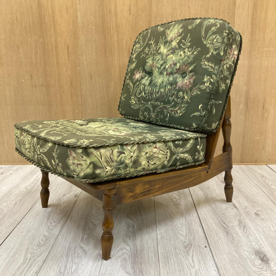 【カリモク】コロニアル 　1人掛けソファ