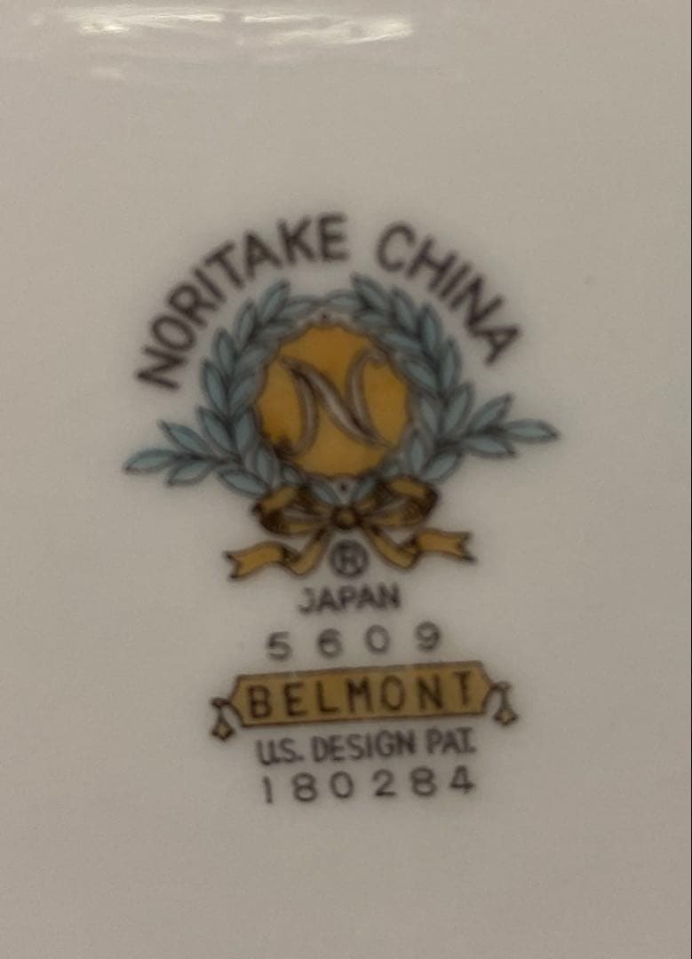 NOBLE(ノーブル) Noritake 花柄花 アンティーク昭和 レトロ 食器