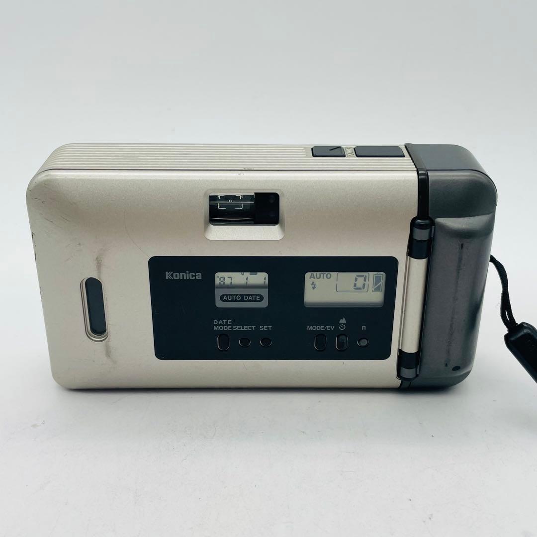 【希少動作確認済み】Konica BIG mini Rhodium フィルムカメ