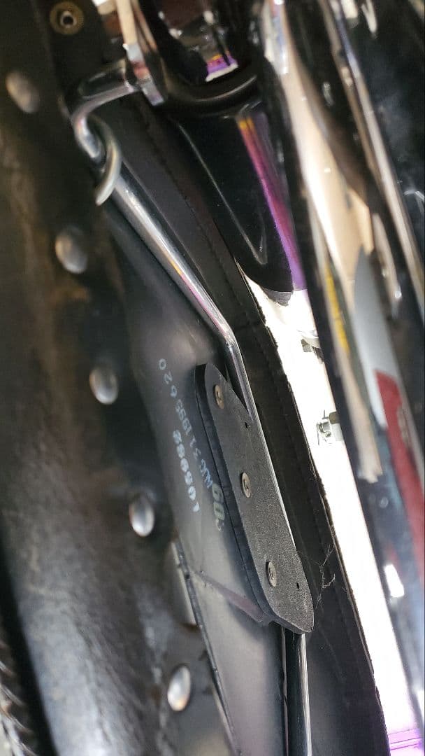 (稀少タラコ)ハーレー エボ EVO エヴォ 96’FLSTN 純正バッグ