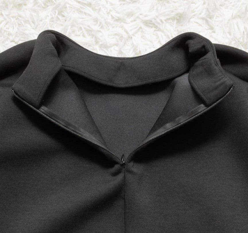 美品 Whim Gazette ウィムガゼット ダンボールプルオーバー ブラック