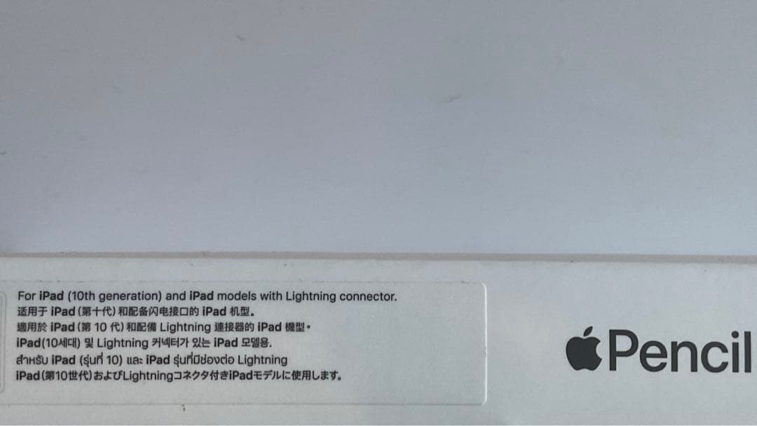 Apple Pencil（第1世代）USB-C アダプタ付き