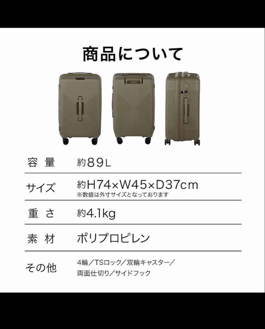 ACE RIMINI リミニ INJ417 スーツケース