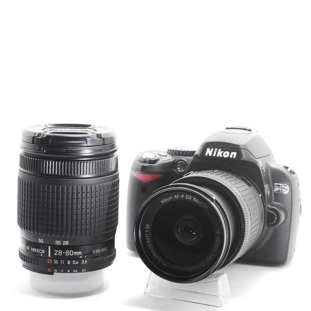 【美品】Nikon D40X＋標準レンズ2本セット 初心者最適