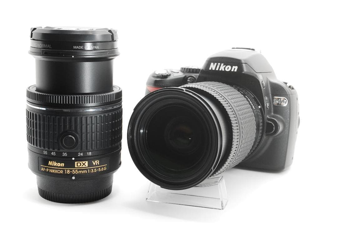 【美品】Nikon D40X＋標準レンズ2本セット 初心者最適