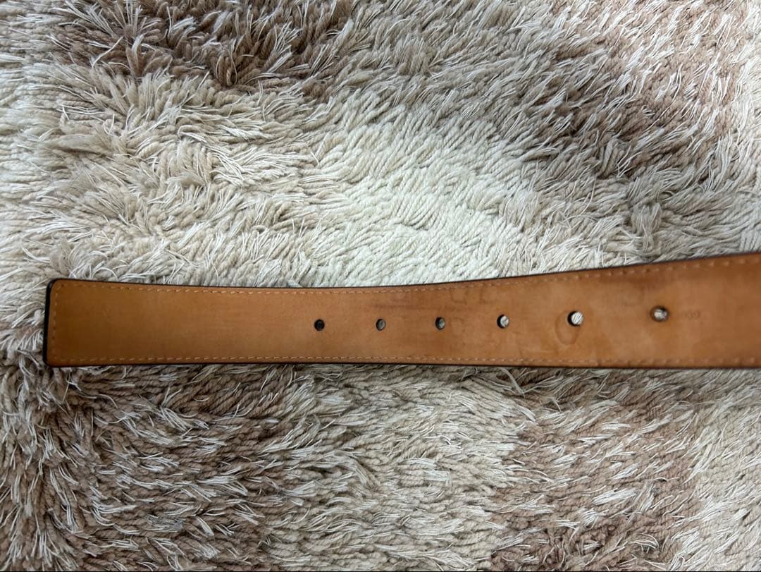 LOUIS VUITTON ルイヴィトン エピ ブラックベルト 80/32