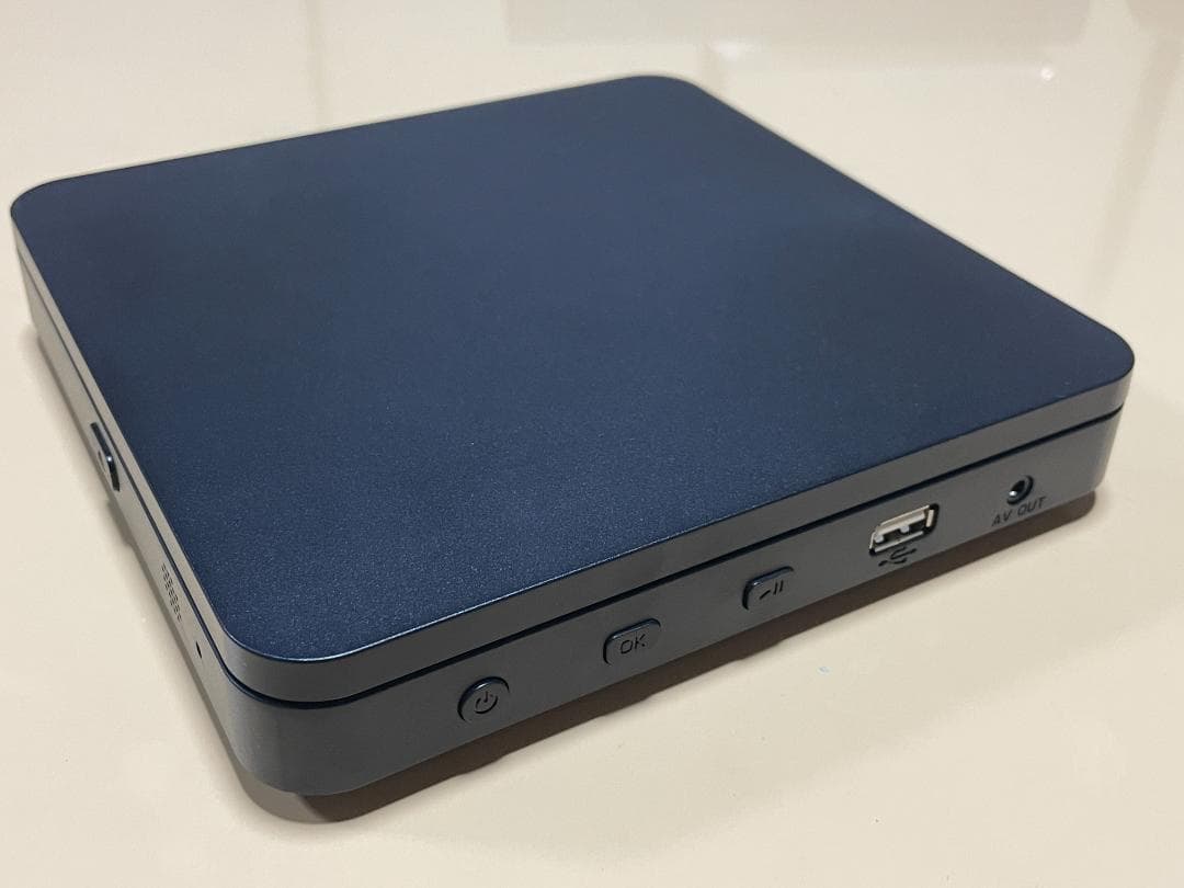 美品 動作確認済み 高画質 ポータブル EVP-203 ブルーレイプレーヤー