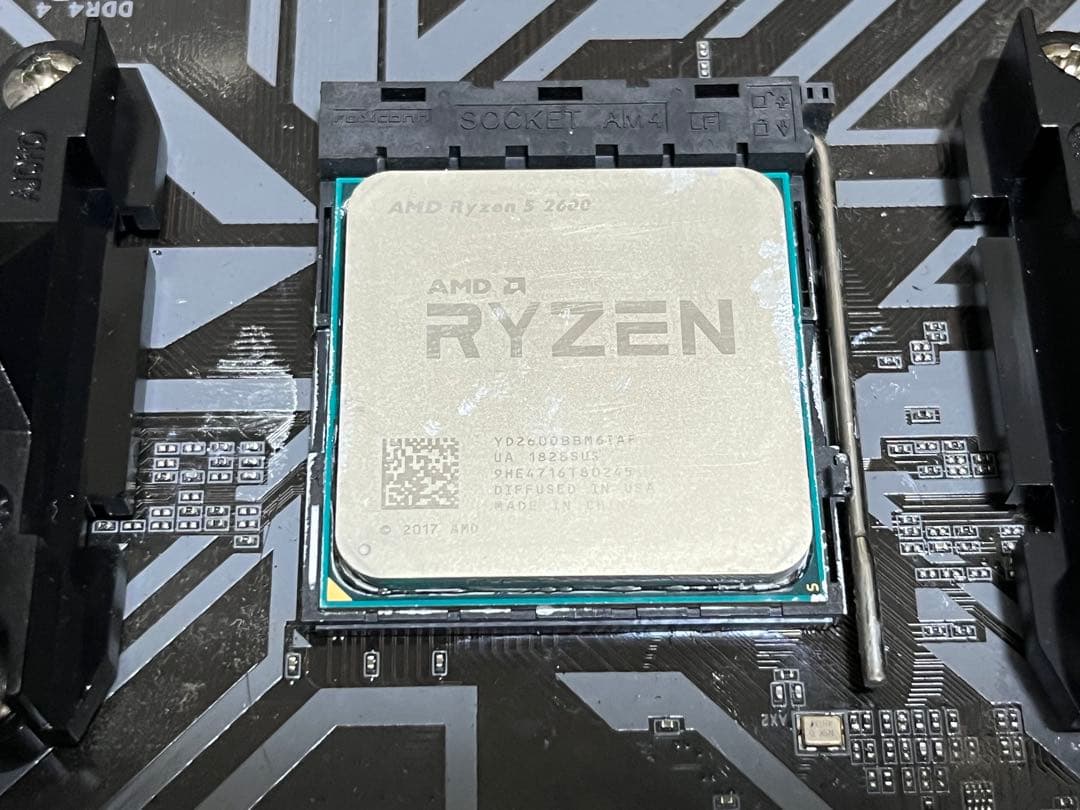 AMD Ryzen 5 2600+GIGABYTE B450M+8GB2枚セット