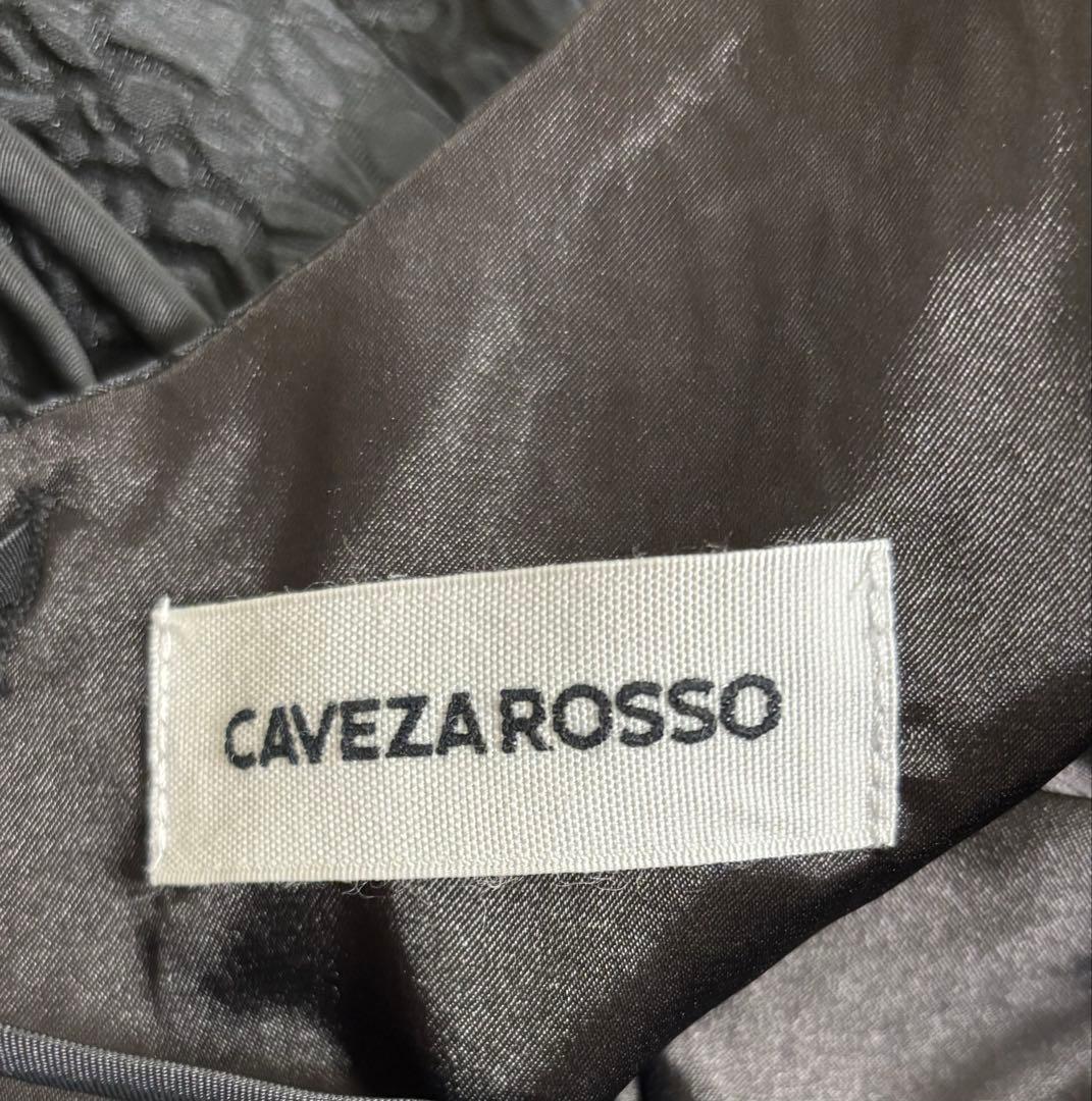 ジャカードペプラムバルーンキャミソール CAVEZA ROSSO カベサロッソ