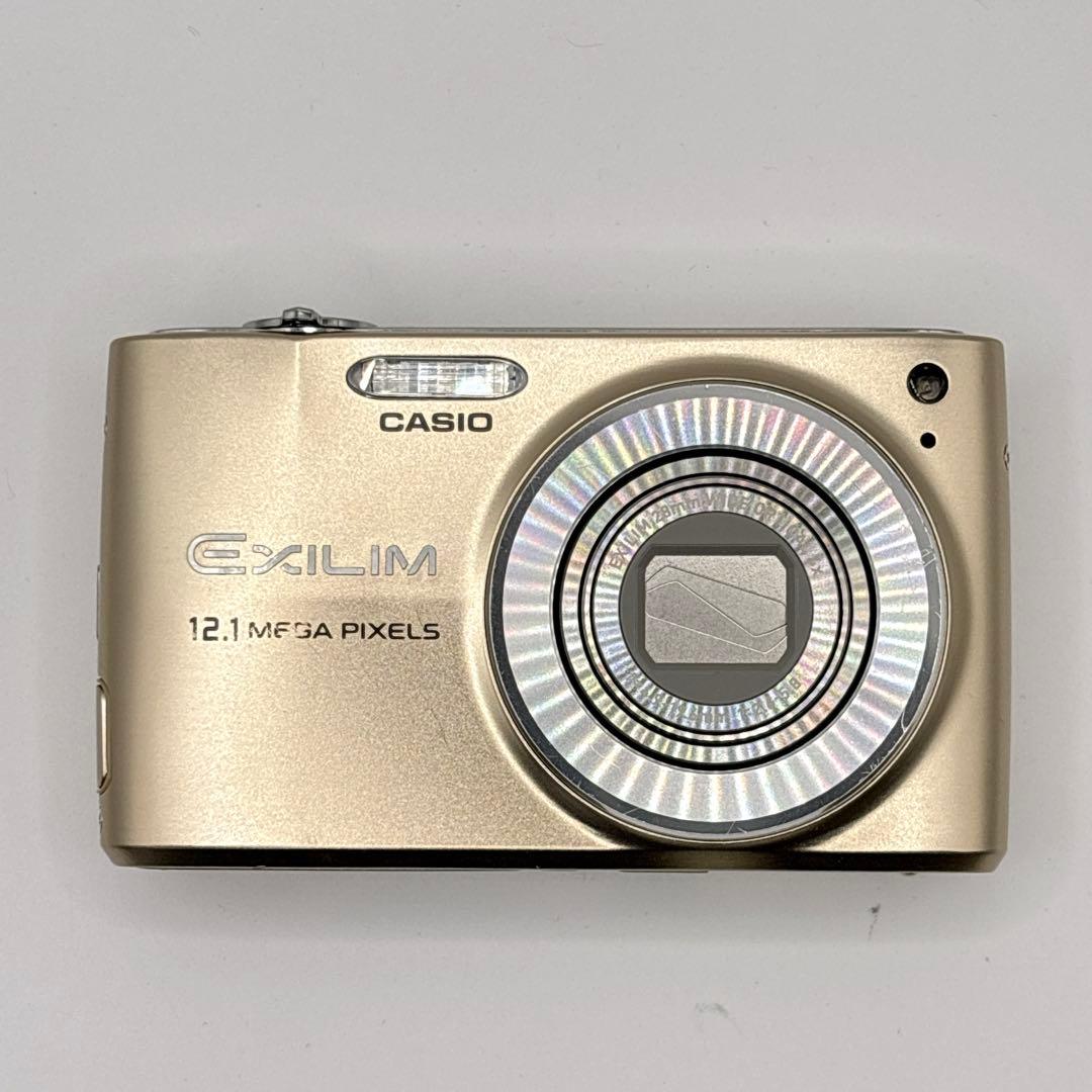 CASIO EXILIM EX-Z400 カシオ　デジカメ　コンデジ　ゴールド