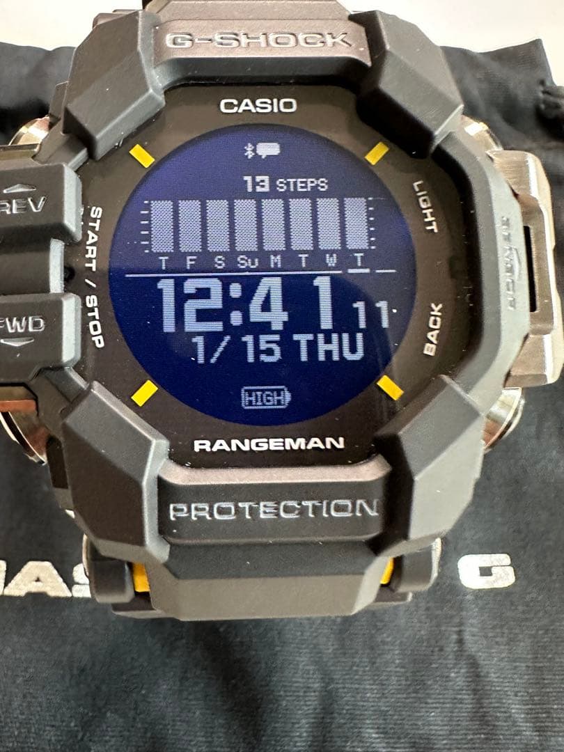 【極美品】 G-SHOCK GPR-H1000-1JR GPS腕時計