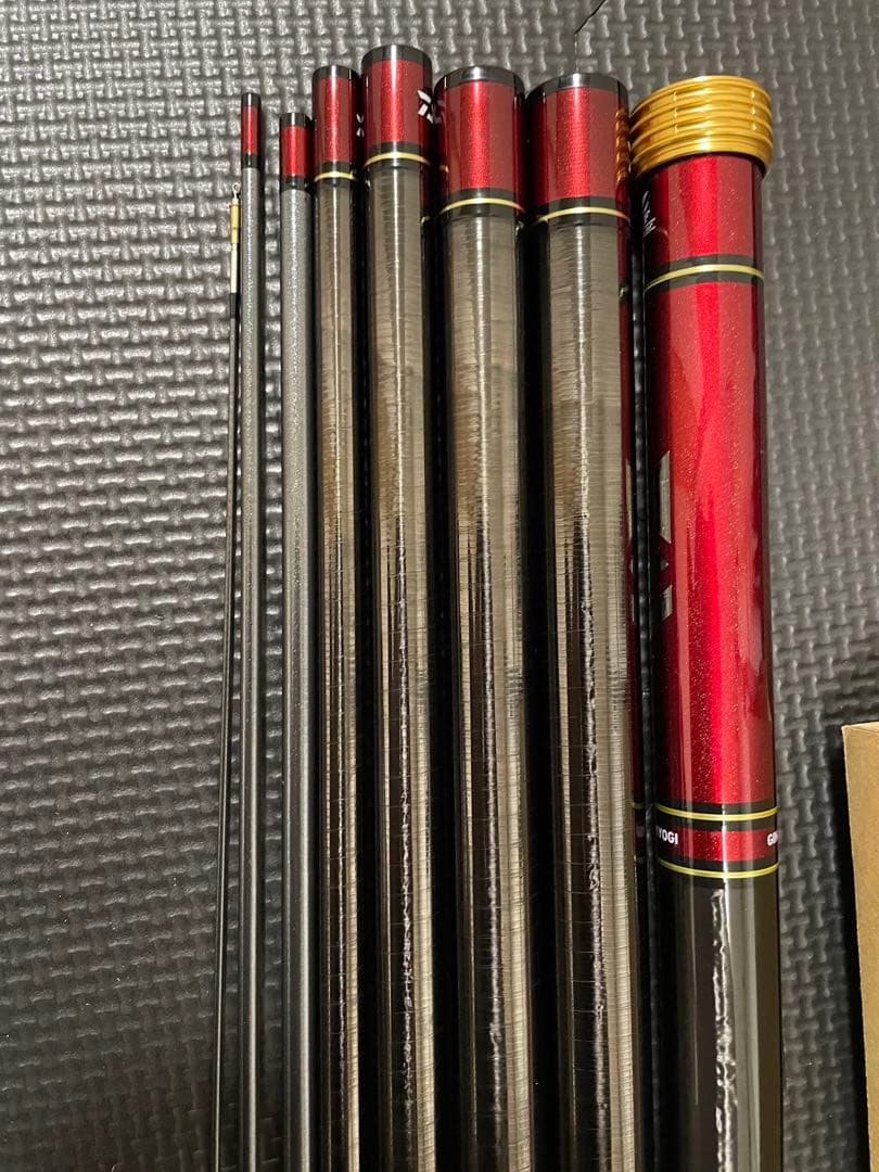 ダイワ 銀影競技Tテクニカル90・K 美品 鮎竿スペシャルAIR