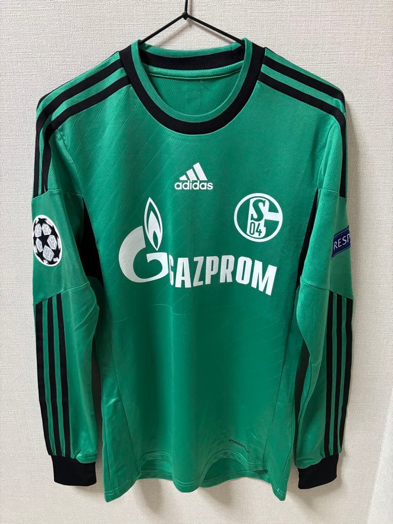 【選手用】シャルケ 2014/15CL 内田篤人 長袖 ユニフォーム