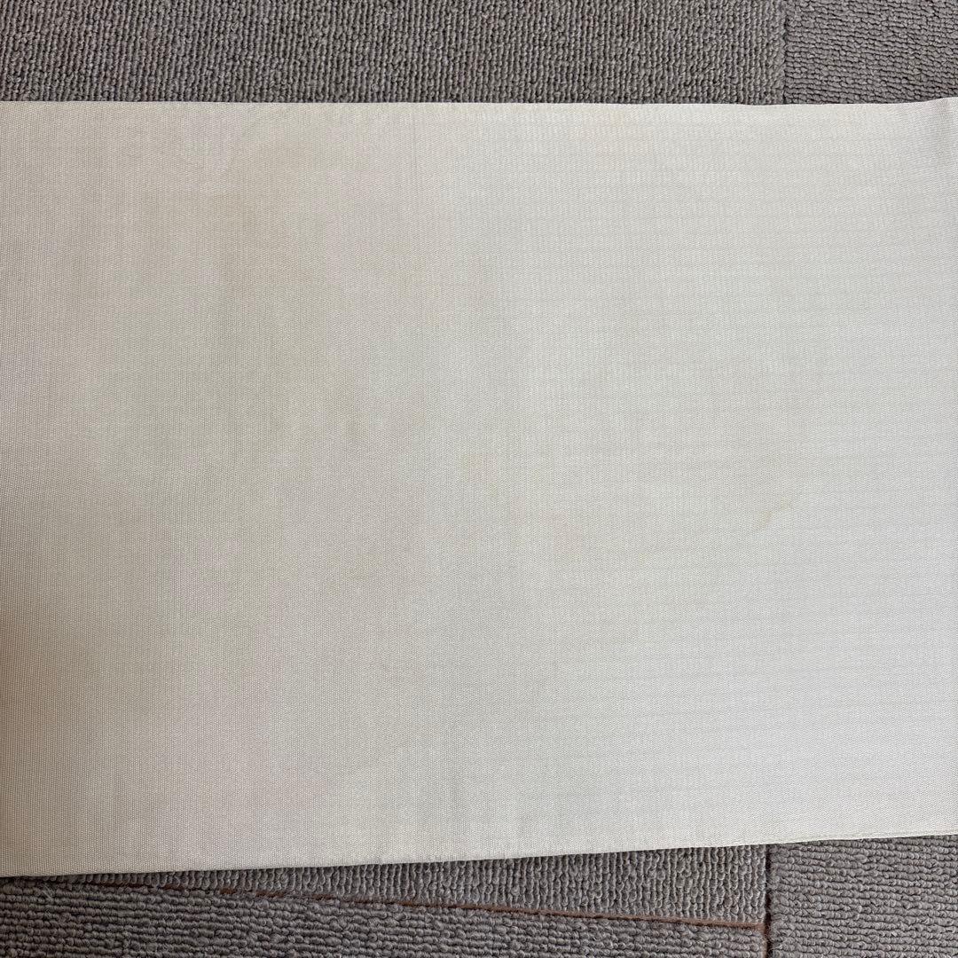 本袋帯【龍村平蔵製】宝鏡唐華文 瑞花 宝相華 お太鼓柄 金色 ベージュ 逸品