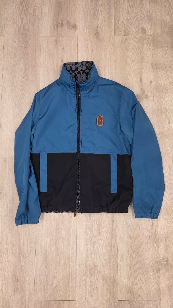 COACH　コーチ　ナイロンジャケット　リバーシブル　ウィンドブレーカー