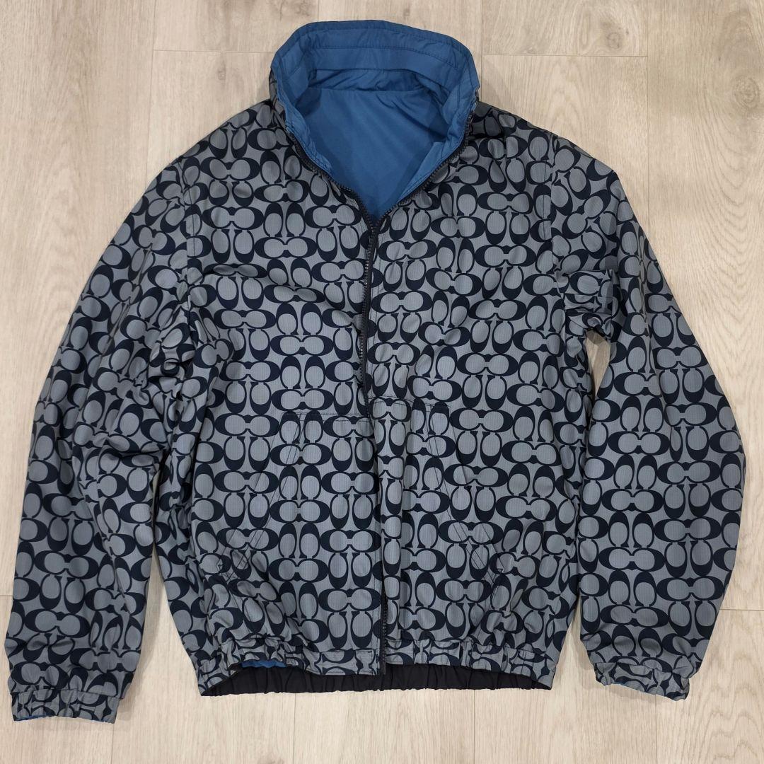 COACH　コーチ　ナイロンジャケット　リバーシブル　ウィンドブレーカー