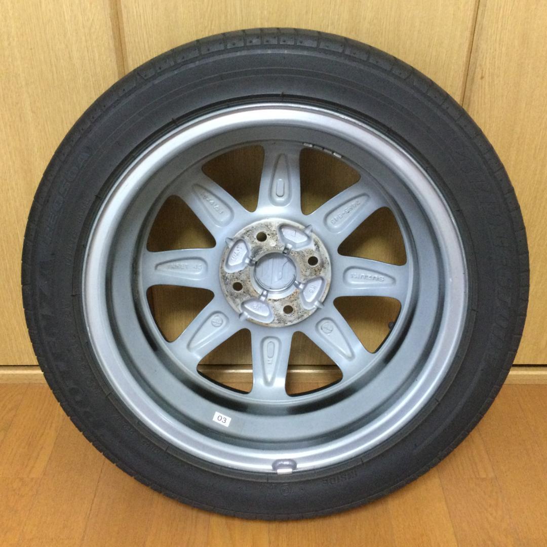 ③アルトターボRS★スズキ純正 165/55R15 75V 1本★中古美品