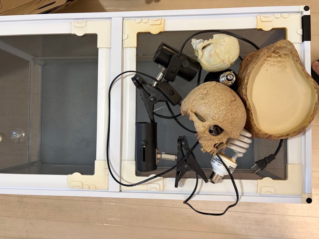 中型飼育ケージ パンテオンホワイト9045