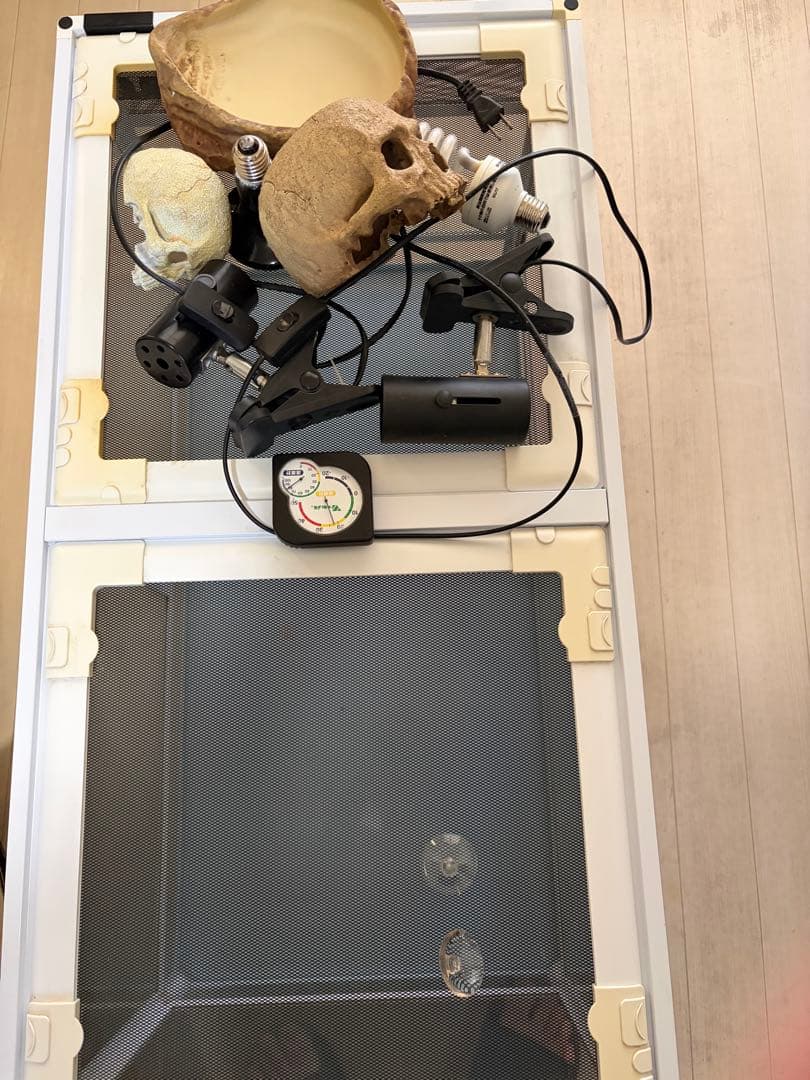 中型飼育ケージ パンテオンホワイト9045