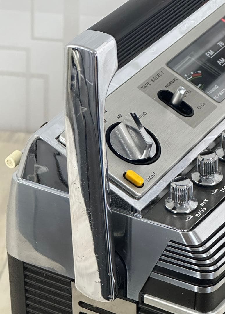 動作品 ソニー SONY CF-3800 最高級ステレオラジカセ 昭和名機ラジオ