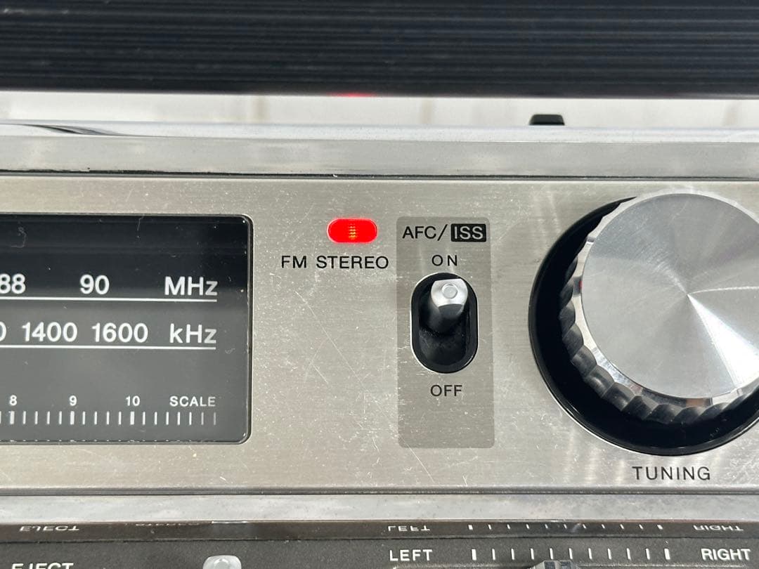 動作品 ソニー SONY CF-3800 最高級ステレオラジカセ 昭和名機ラジオ