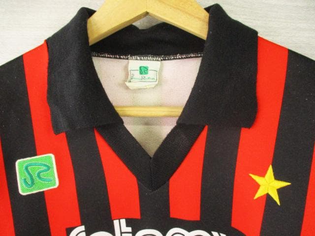 85-86 AC MILAN 選手用 ACミラン 当時物 ロッシ　マルディーニ