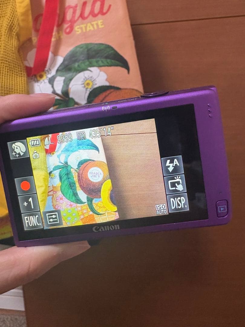 Canon IXY 紫色 デジタルカメラ 本体と付属品