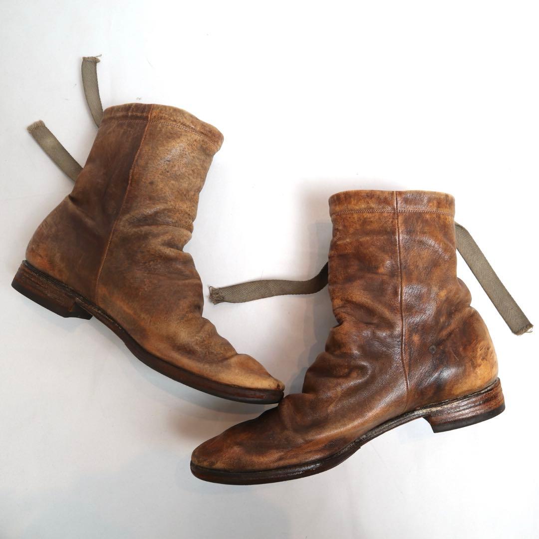 靴 00s mihara yasuhiro side zip boots