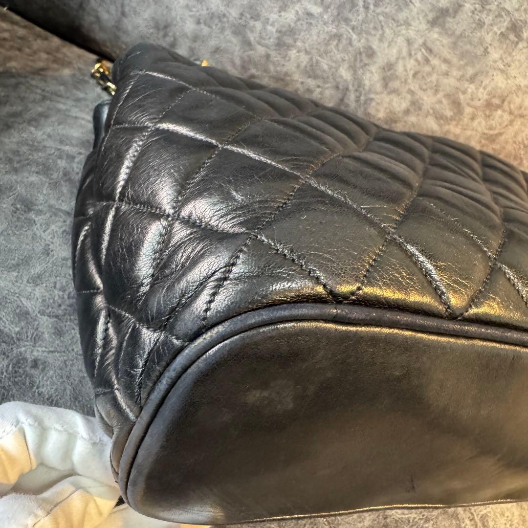 シャネル CHANEL マトラッセ チェーントートバッグ ココマークチャーム