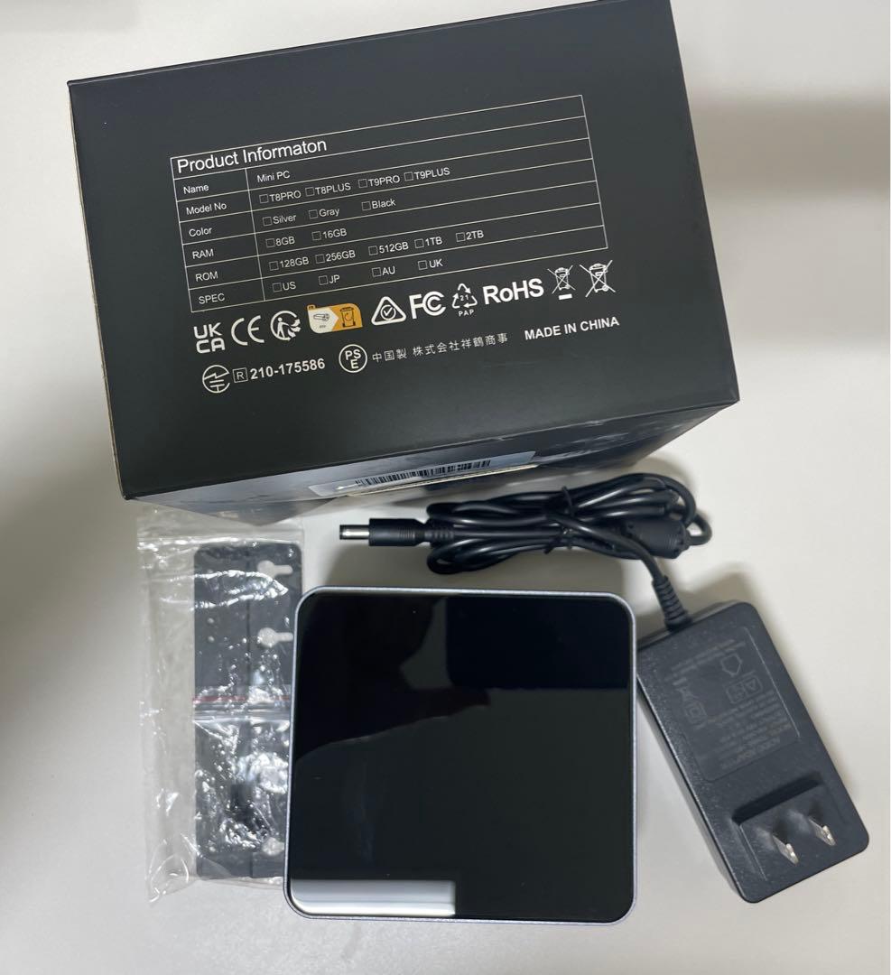 ミニPC AMD 5625U 16GB SSD512GB