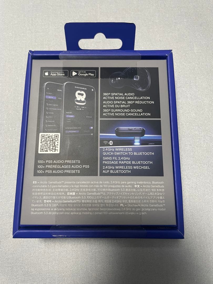 新品, 未開封 ARCTIS GAMEBUDS steelseries