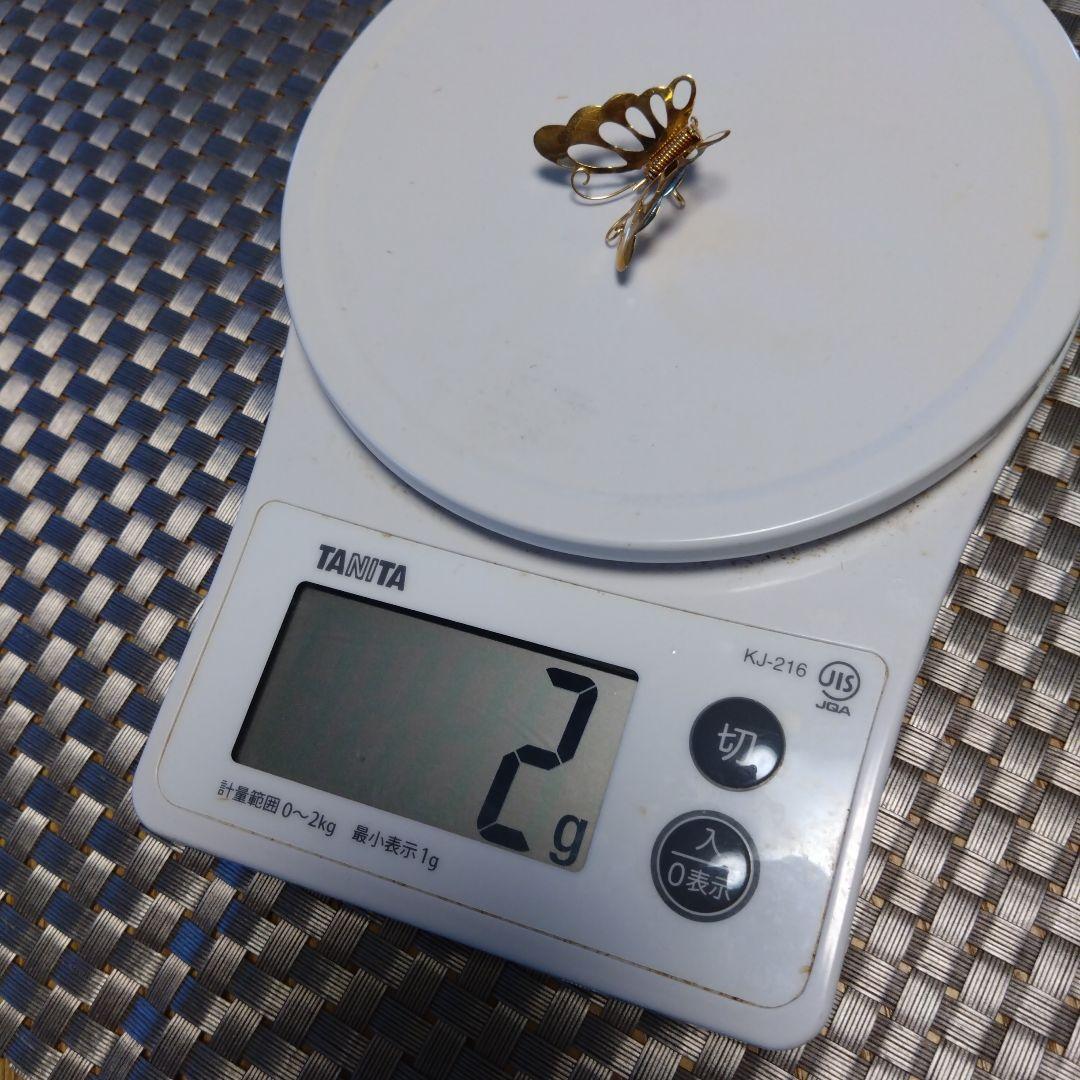 18金デザインブローチ