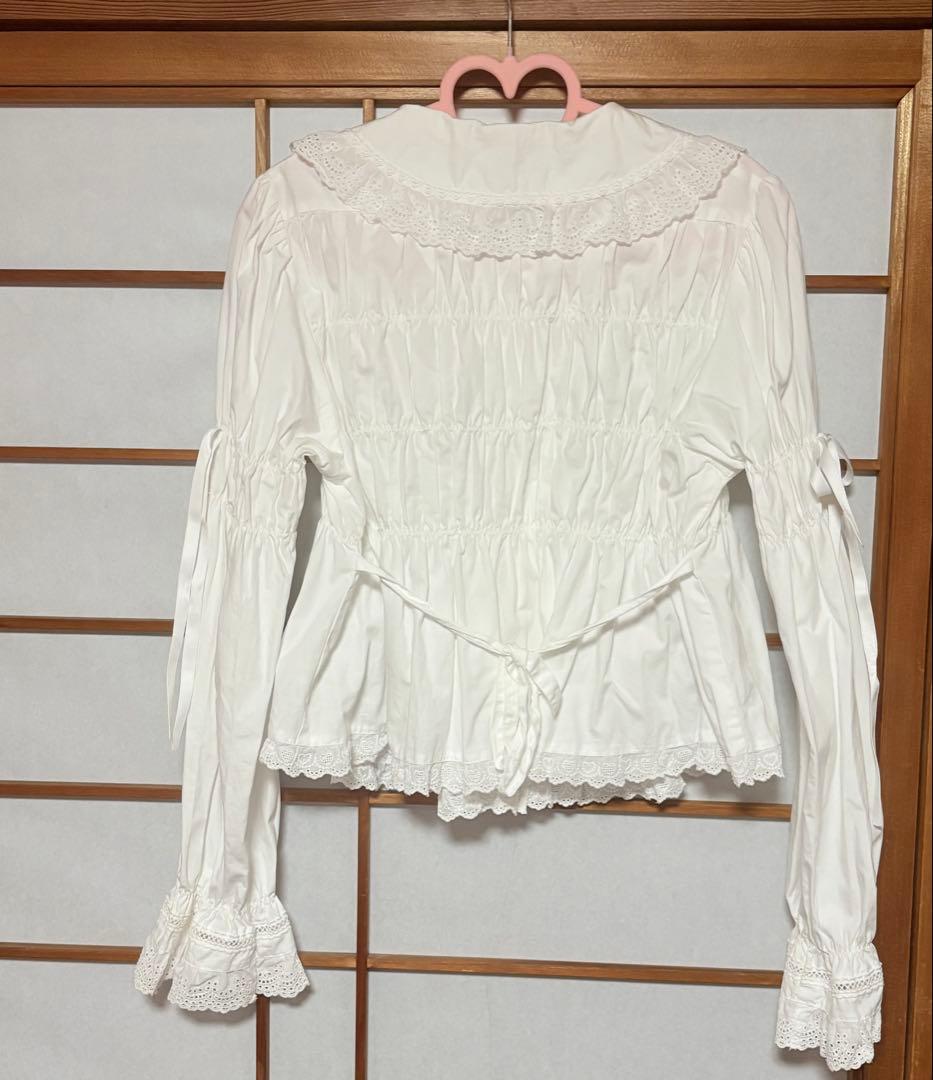 ベイビーザスターズシャインブライト ブラウス 白