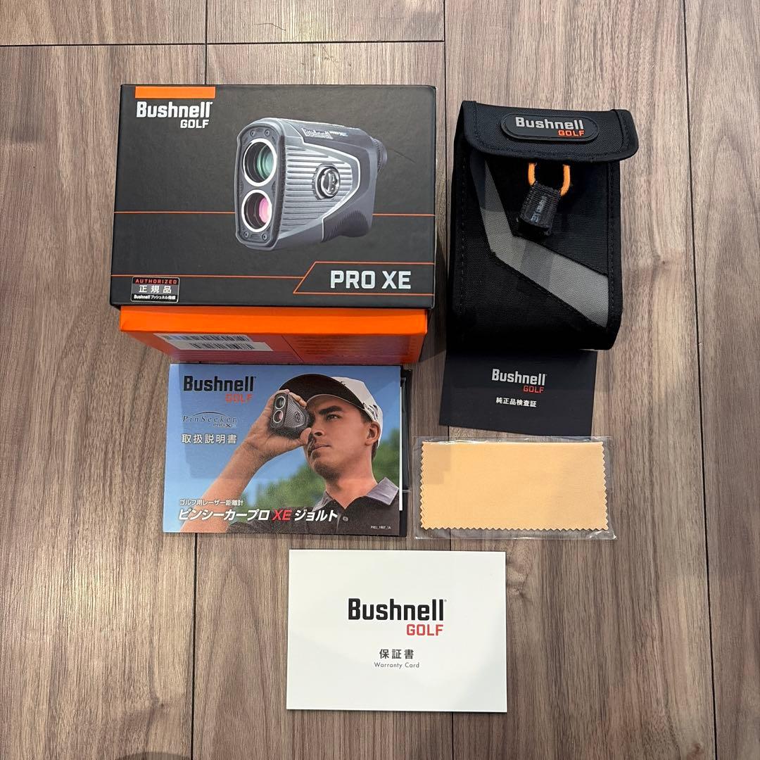 Bushnell ゴルフ用レーザー距離計 ピンシーカープロXEジョルト